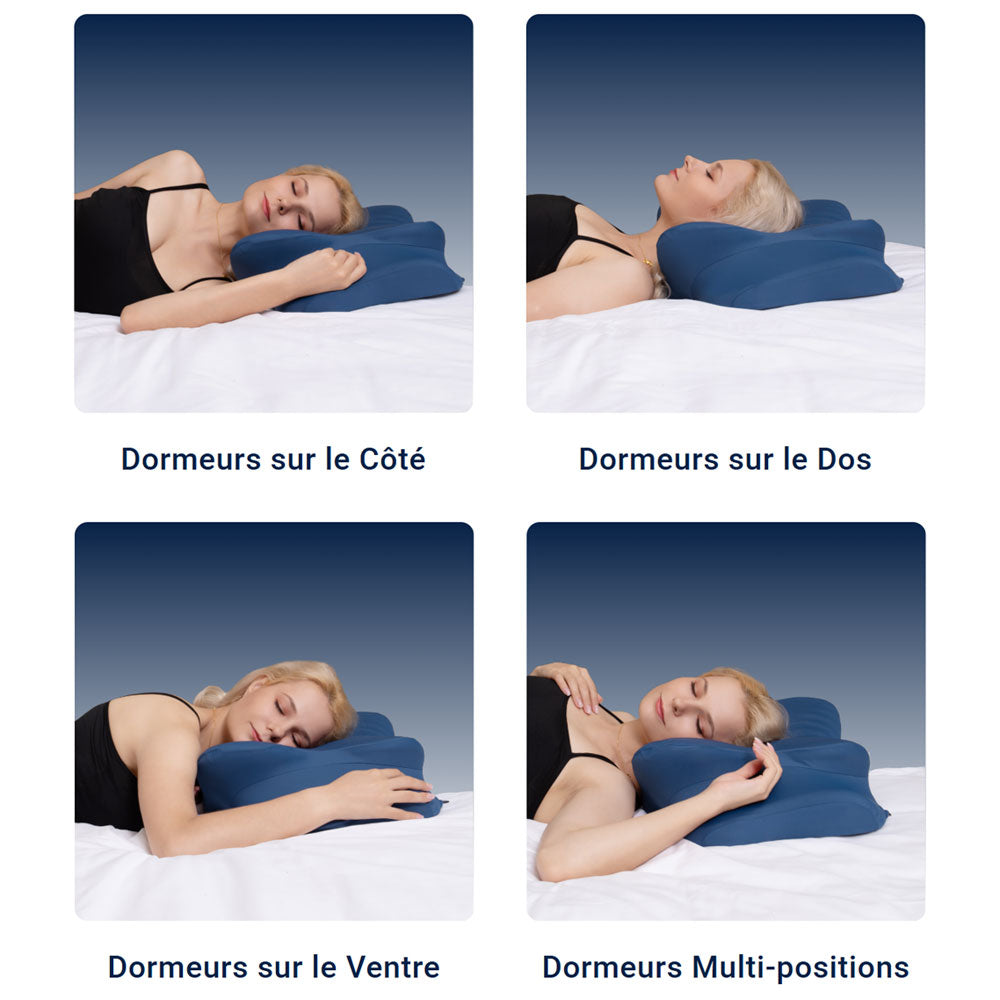 Soutien cervical ergonomique et mousse innovante