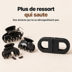 Pinces crabe cassées à côté de la pince aimantée intacte