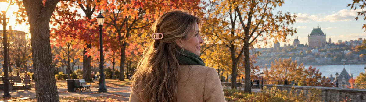 Pince à cheveux aimantée