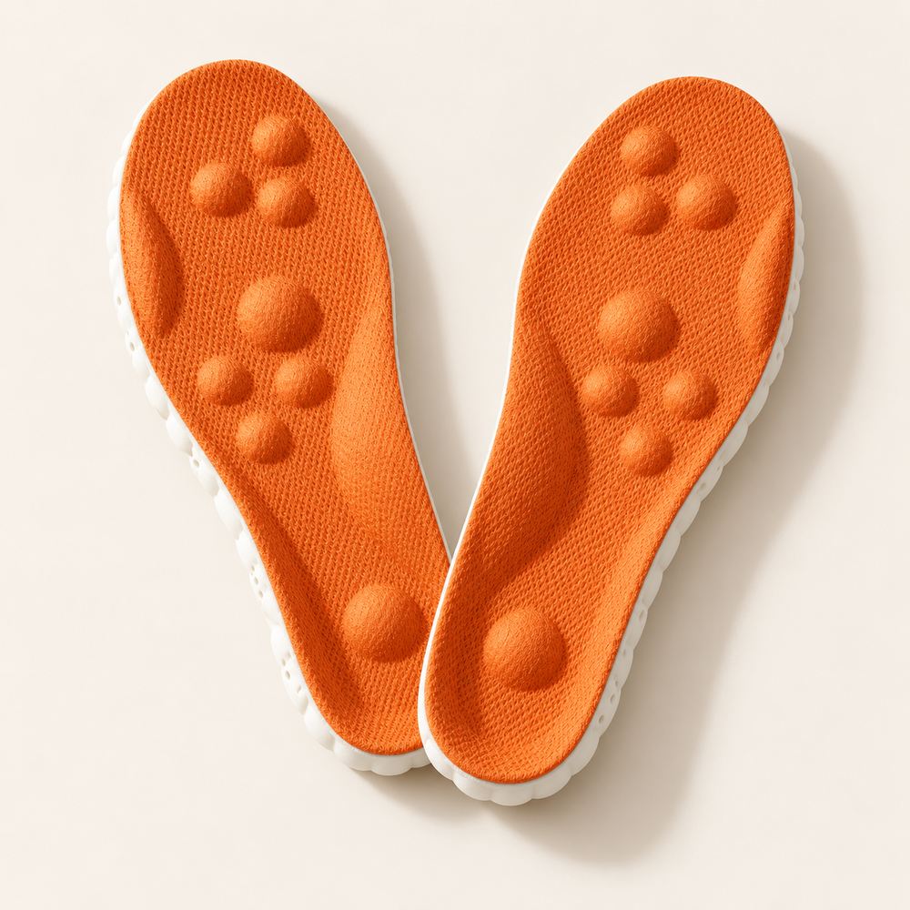 Paire de semelles Nuage orange
